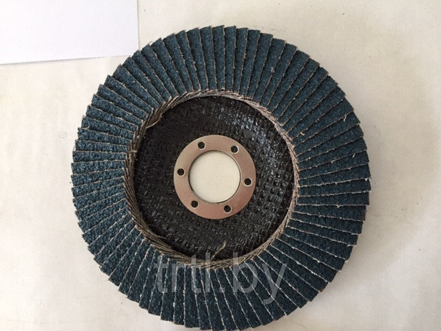 Круг лепестковый 125мм (ZK цирконий металл, нержавейка Р60) код 1.6196 - фото 4 - id-p19027467