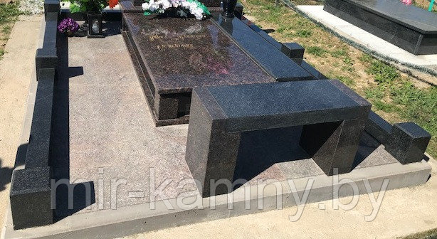 ОГРАДКА ГРАНИТНАЯ В ОШМЯНАХ