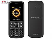 Кнопочный сотовый телефон SunWind CITI A1701 черный мобильный