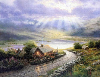 50895 Набор для вышивания "Дом на изумрудном острове" ("Emerald Isle Cottage"), фото 2