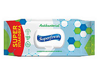 Влажные салфетки Superfresh Антибактериальные, 120 шт.