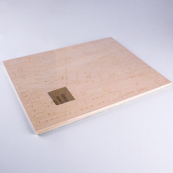 Пазл деревянный 3D 3 пластины с деталями "Боевой корабль" - фото 2 - id-p148769200