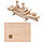 Пазл деревянный 3D 3 пластины с деталями "Боевой корабль", фото 3