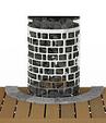Пристенный талькохлоритный фланец SAWO TH-COLLAR-S2-WL для печей TOWER TH2, TH3, фото 2