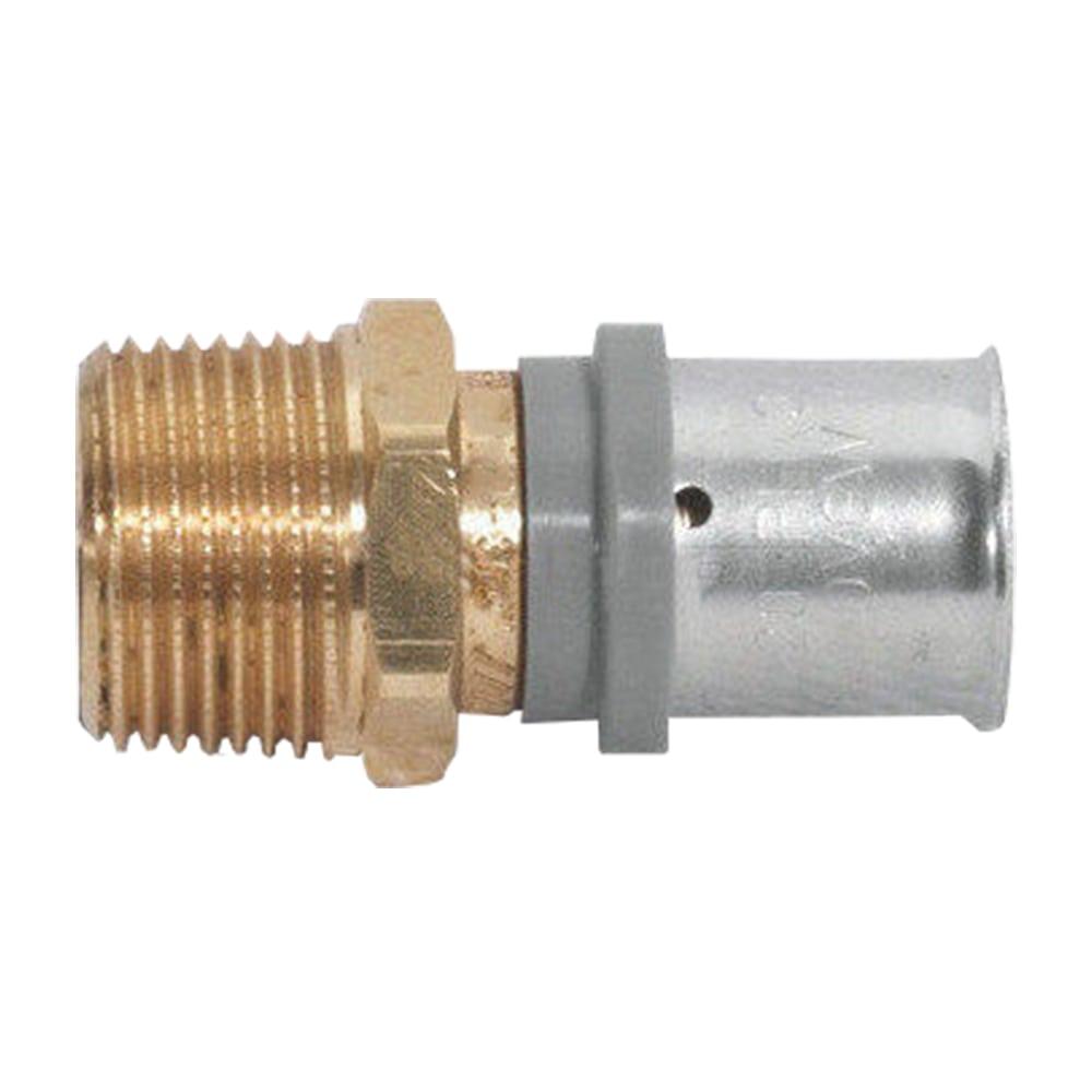 Пресс переходник x-net с Наружной резьбой, 1/2" НР-20, Kermi - фото 1 - id-p148772333