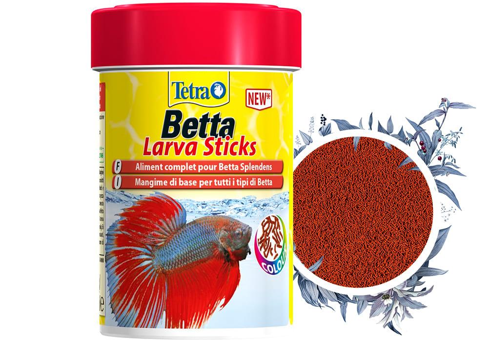Tetra Betta Larva Sticks (палочки) 100 мл - корм для лабиринтовых рыб - фото 1 - id-p68002884