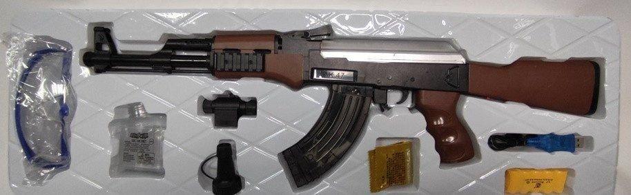 Автомат AK-47 с гелевыми пулями на аккумуляторе NO.A47N - фото 2 - id-p138347388