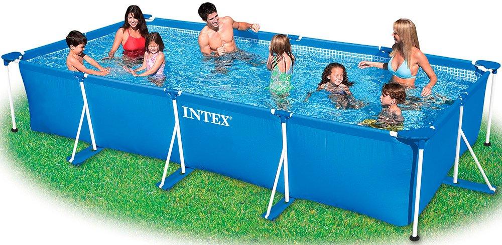 Каркасный бассейн Intex Rectangular Frame / 58982/28273 (450x220x85) - фото 1 - id-p148775631