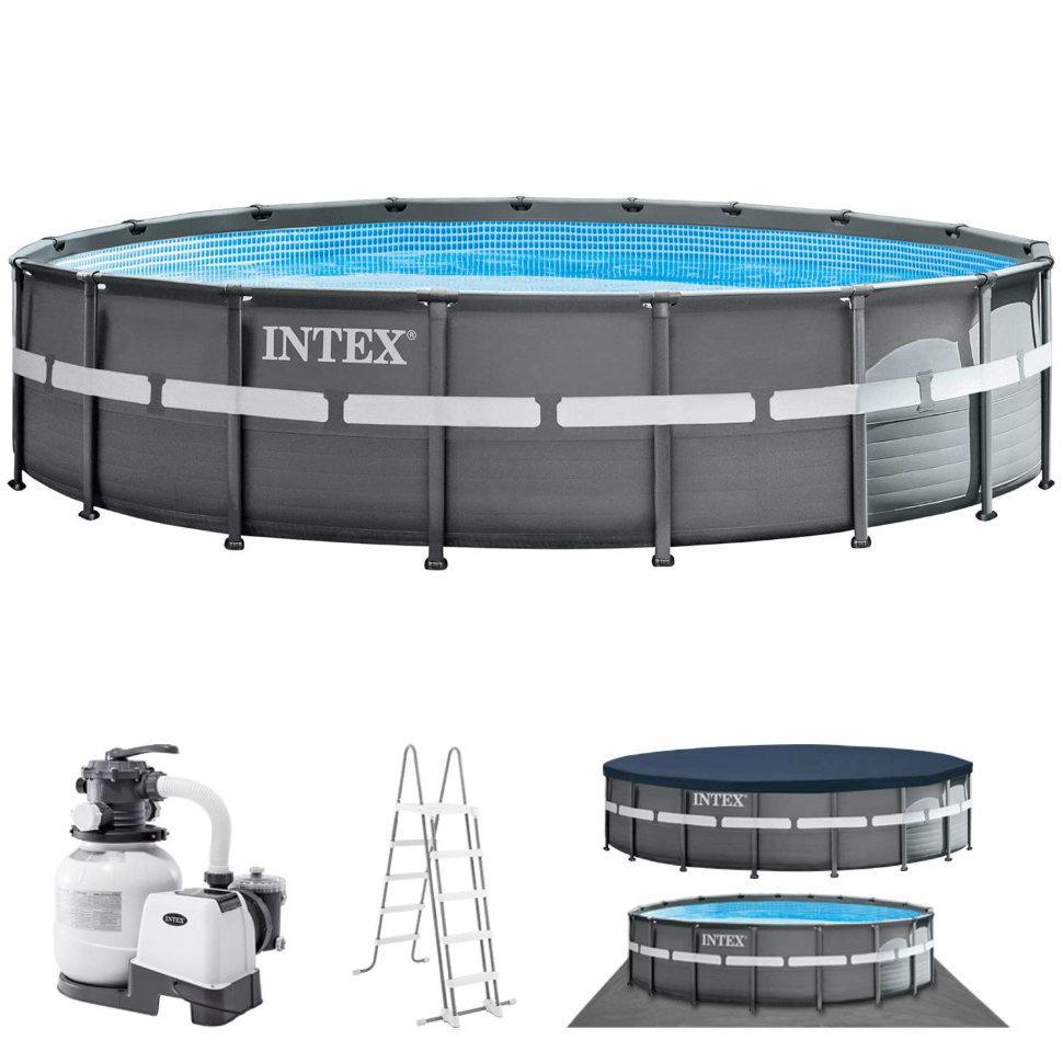 Каркасный бассейн Intex Ultra Frame / 26330 (549x132)