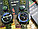 Тактические часы с браслетом из паракорда XINHAO  07, POERSI коричневый циферблат, хаки  браслет, хронограф, фото 2