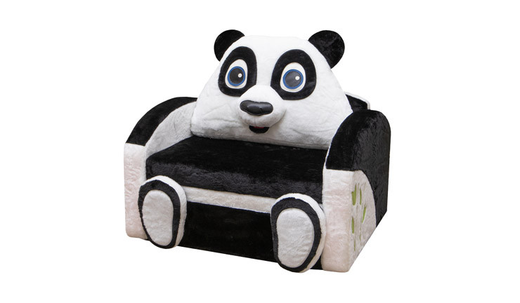 Детский диван Панда - мех