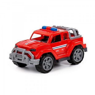 Детская игрушка Автомобиль "Легионер-мини" пожарный  (в сеточке) арт. 84712 Полесье
