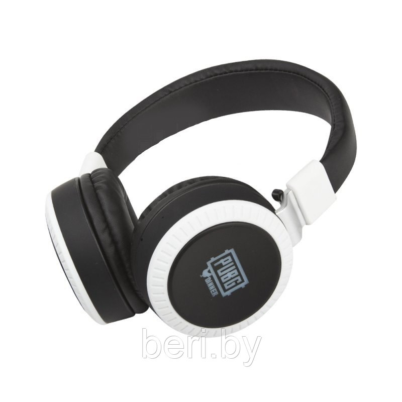 KR-3000 Наушники беспроводные, Bluetooth, Pro Gaming Headset, с подсветкой, черно-белые - фото 6 - id-p148834941