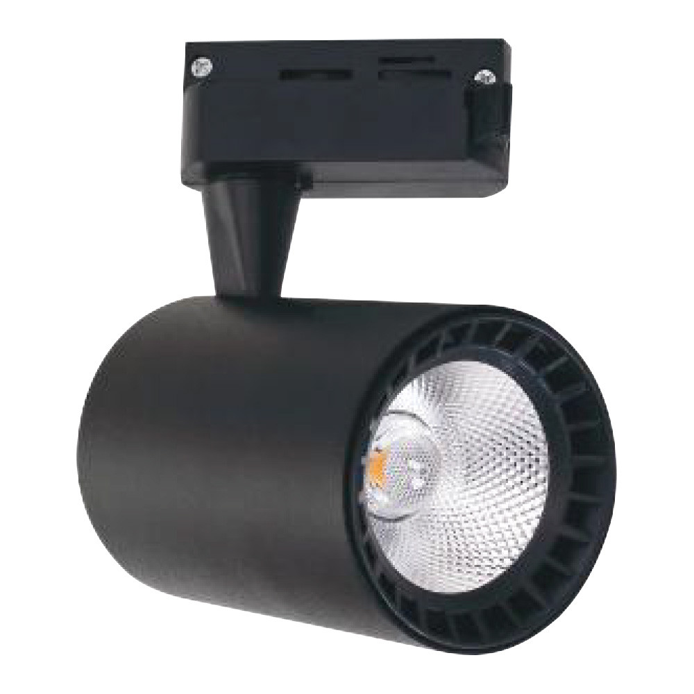 Трековый светодиодный светильник 20W 4000K черный - фото 1 - id-p139514157