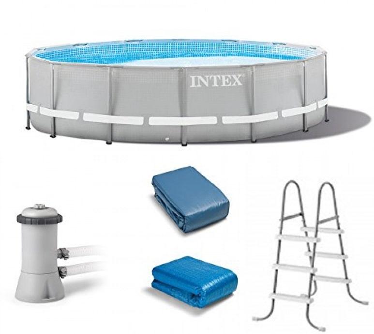 Бассейн каркасный Intex Prism Frame 457x107 см набор 26724NP