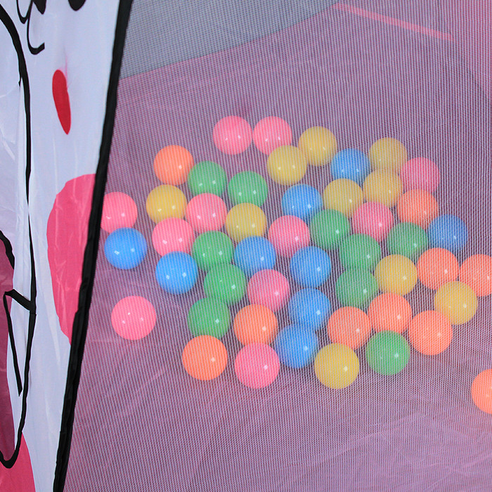 Палатка игровая детская "Зверята" + 50 шаров - фото 5 - id-p148835317