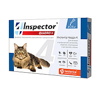 Inspector Quadro Капли для кошек 8-15 кг