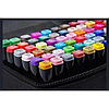 Набор двусторонних маркеров для скетчинга 80 цветов в сумке, фото 2