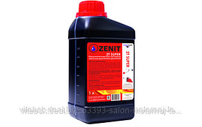 Моторное масло для 2-х тактных двигателей ZENIT 2T Super, канистра 1 л