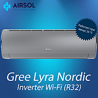 Кондиционер Gree Lyra Nordic GWH09ACC-K6DNA1F SILVER wi-fi Inverter Новинка 2021