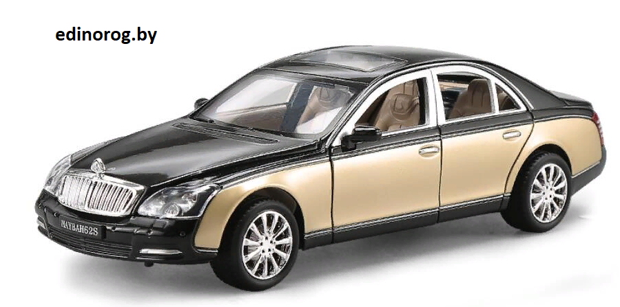 Металлическая машинка Maybach S62 большая - фото 2 - id-p148886124