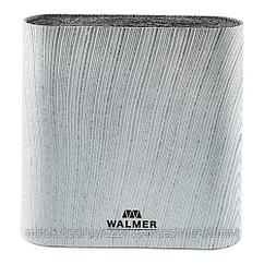 WALMER Подставка для ножей Grey Lines,  21.5*6.1*23 см, овальная, серая