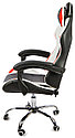 Офисное кресло Calviano ULTIMATO black/white/red, фото 2