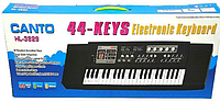 HL-3829 Детский синтезатор Canto Electronic 44 клавиши с микрофоном