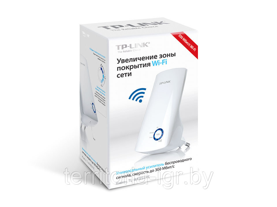 Усилитель беспроводного сигнала N300 Wi-Fi TL-WA854RE TP-Link