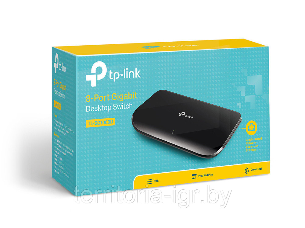 Коммутатор 8 портов TL-SG1008D TP-Link