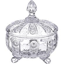 Конфетница "MUZA CRYSTAL"диаметр=12 СМ высота=14 СМ