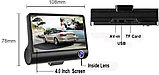 Автомобильный видеорегистратор  PROFIT   D 403 FULL HDVehicleBlack Box DVR(3 камеры), фото 4