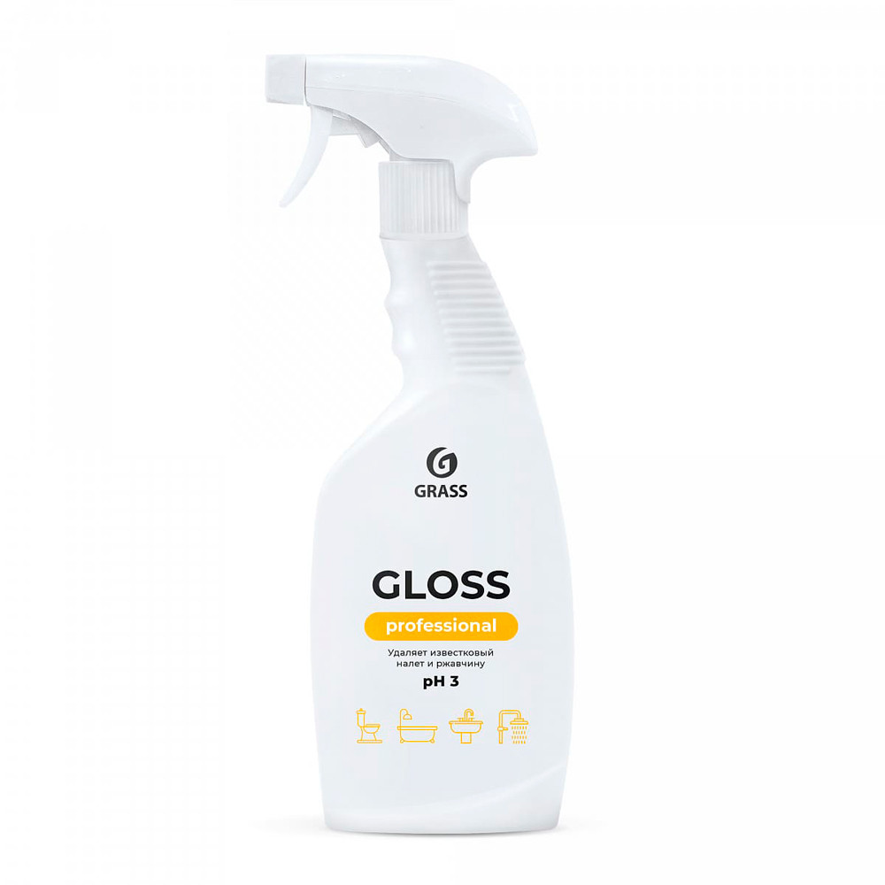 Чистящее средство для сан.узлов "Gloss Professional", 600мл - фото 1 - id-p108516697