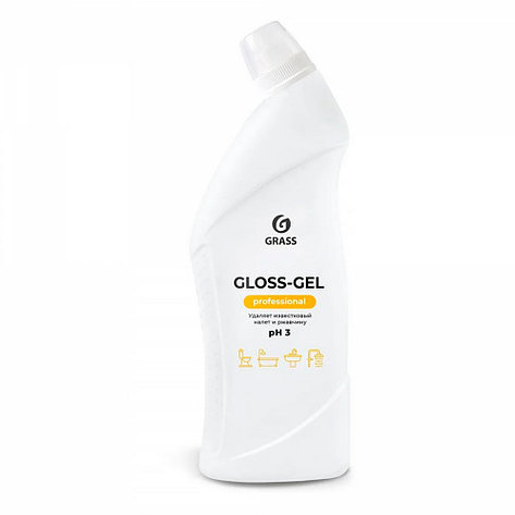 Чистящее средство для сан.узлов "Gloss-Gel" Professional", 750мл, фото 2