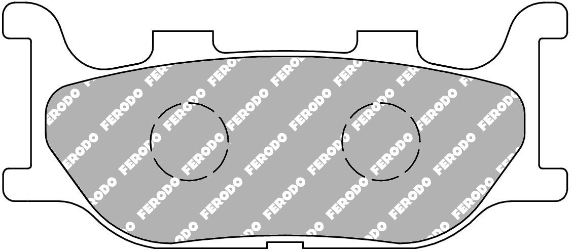 Колодки тормозные Ferodo FDB2003P