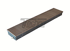 Внутрипольный конвектор TECHNO USUAL KVZ 250х105x2500, фото 2