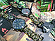 Тактические часы с браслетом из паракорда XINHAO  17, POERSI черный циферблат, хаки браслет, фото 6