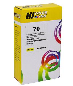 Картридж 70/ C9454A (для HP Designjet Z2100/ Z3100/ Z3200/ Z5200/ Z5400) Hi-Black, жёлтый