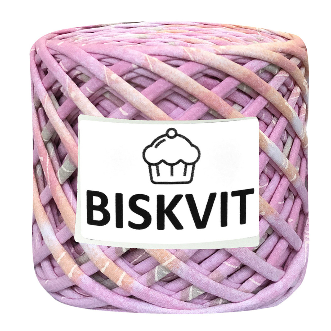 Трикотажная пряжа BISKVIT цвет пион