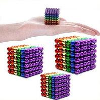 Магнитный неокуб радуга 8 цветов детская развивающая игрушка кубик головоломка пазл антистресс Neocube - фото 3 - id-p178681899