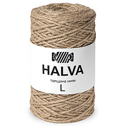 Джутовая пряжа HALVA толщина L