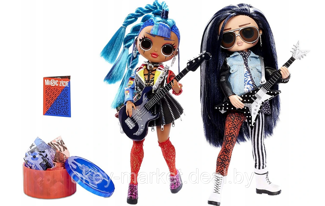 Набор Кукол LOL OMG Remix Rocker Boi and Punk Grrrl 2 Pack - фото 3 - id-p139987914