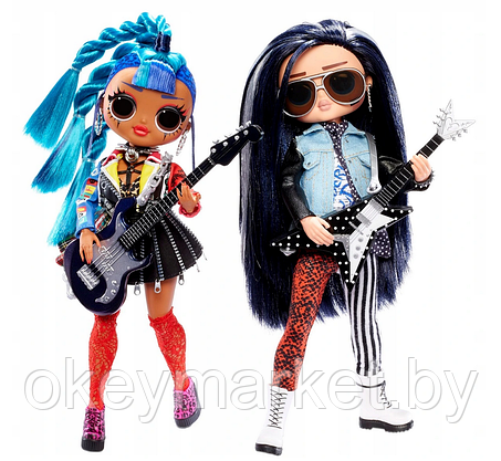 Набор Кукол LOL OMG Remix Rocker Boi and Punk Grrrl 2 Pack 567288, фото 3