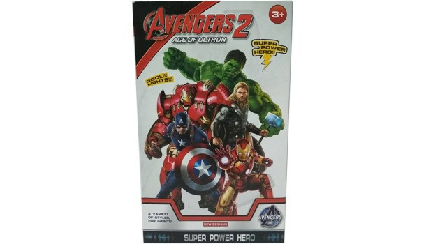 Игровая фигурка Супергерои 1873 Avengers 2, Железный человек (светящийся) - фото 2 - id-p82864269