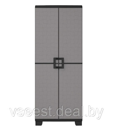 Шкаф пластиковый высокий UP KETER, серо-черный, 241066 ( spr), фото 2