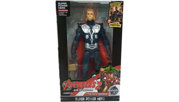 Игровая фигурка Супергерои 1873 Avengers 2, Тор (светящийся)