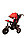 Детский велосипед трехколесный Kinder Trike (поворотное сиденье, надувные колеса 10/12) черный, фото 3