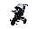 Детский велосипед трехколесный Kinder Trike Expert (музыкальный, надувные колеса 10/12) бежевый, фото 2