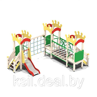 Детский игровой комплекс "Мини-королевство" арт. 005152 - фото 1 - id-p99963493