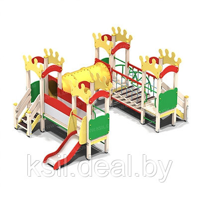 Детский игровой комплекс "Мини-королевство" арт. 005155 - фото 1 - id-p99963496